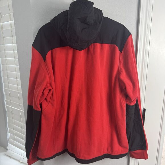 Duluth Alaskan Hardgear Jacket Mens XL Red Thaw Depth Zip Hooded Fleece NEW - Picture 2 of 10